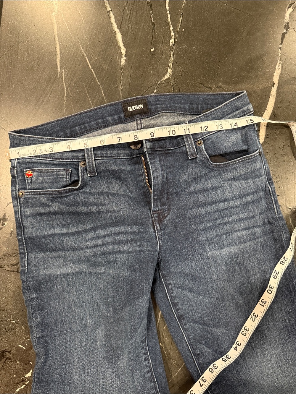 Hudson Jeans Size 28 Women's Krista Super Skinny Dark Wash Jeans
